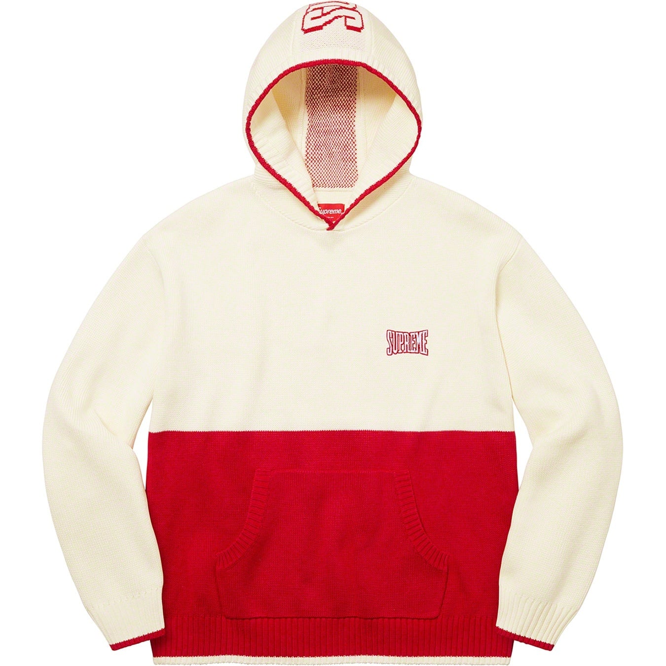 2-Tone Hooded Sweater view 8